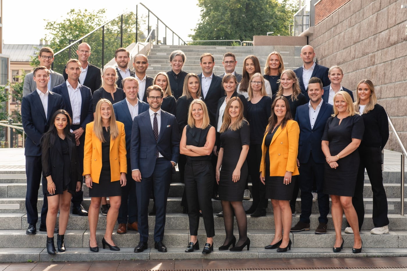 Alle ansatte i Bien Sparebank